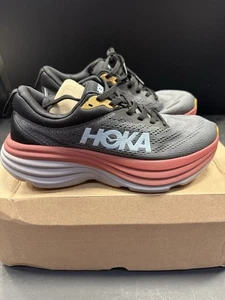 Hoka One One Bondi 8 Herren Straßensport Castlerock/Fiesta Schuhe Größe US 6,5 B Neu ohne Karton - Bild 1 von 6