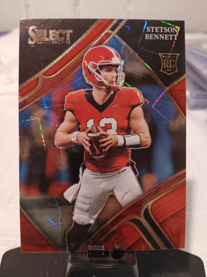 Stetson Bennett ‘23 Select Draftpicks Red Laser Field Level (RC) - Image 1 of 1