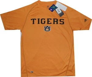 Auburn Tigers Adidas Climalite Orange Shirt Mens $28 Clearance New tags - Picture 1 of 1