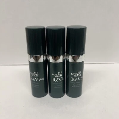 3 x ReVive Eye Renewal Serum Firming Booster - 3 ml / 0.10 fl oz - Travel Size - Image 1 of 3