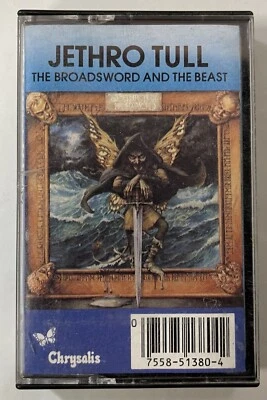 Jethro Tull Cassette Tape The Broadsword And The Beast 1982 First Edition - Image 1 of 3