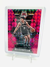 Cameron Thomas 2022-23 Panini Mosaic Pink Reactive #/149 Brooklyn Nets