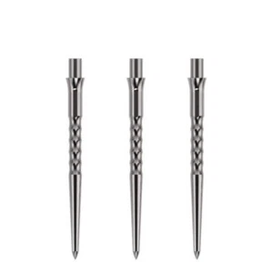 Puntos de dardos de repuesto Caliburn Evo. Ondulación sin labios. Plata 32mm - Imagen 1 de 1