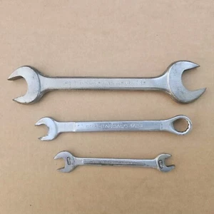 Antique Barcalo Buffalo Wrench Set Made In USA Sizes 3/8 7/16 1/2 13/16 7/8 - Picture 1 of 6