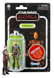 Kenner Star Wars Retro Sabine Wren Ahsoka 3.75" Figure Mint on Card - Picture 1 of 1