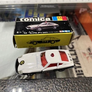 tomica Fairlady 240ZG police car japan 44 Rare Original Made In Japan With Box - Picture 1 of 13
