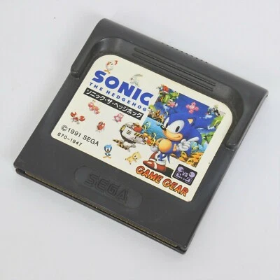 Game Gear SONIC THE HEDGEHOG 1 Cartridge Only Sega gg - Image 1 of 2