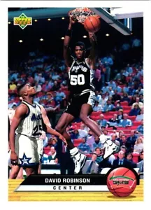 1992-93 Upper Deck David Robinson McDonalds San Antonio Spurs #P37 - Imagen 1 de 2