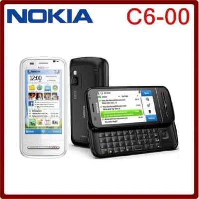 Original Nokia C6 C6-00 3G Wi-Fi GPS 5MP Symbian Bluetooth Slider Cell Phone - Image 1 of 4