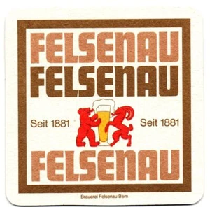 SCHWEIZ FELSENAU BRAUEREI BERN BIERDECKEL - 1960er/70er - Picture 1 of 2
