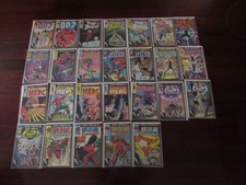 LOT of 25 Marvel NEW UNIVERSE Comics DP7 STARBRAND MERC SPITFIRE (1986) VF to NM