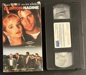 Clinton and Nadine VHS Tape Andy Garcia Ellen Barkin Morgan Freeman (1993 Used) - Picture 1 of 8