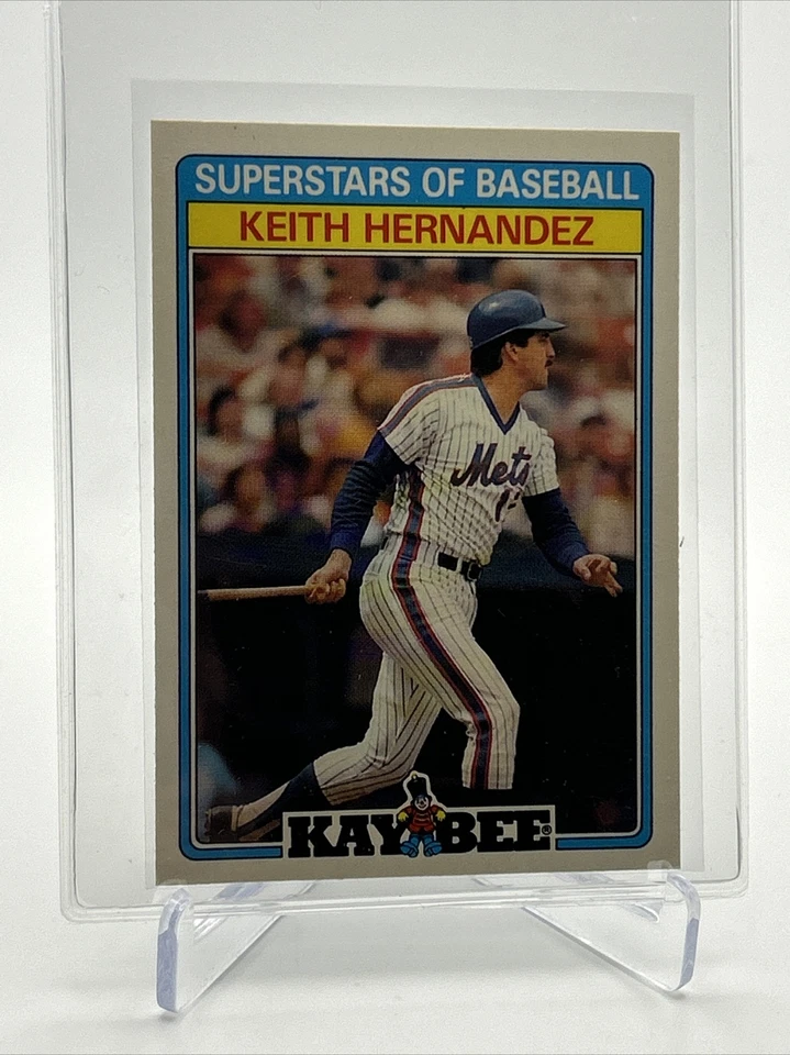 1987 Topps Kay-bee Keith Hernandez Baseball Card #17 Mint FREE SHIPPING - Image 1 of 3