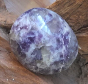 ๐ฆ Unicorn Stone Pebble - Lepidolite, Pink Tourmaline and Smoky Quartz (15) - Picture 1 of 2