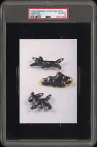 2024 POKEMON X CRAFTS EXHIBITION AZABUDAI HILLS GALLERY POSTCARD UMBREON PSA 10 - Picture 1 of 2