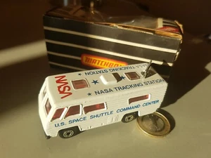 Diecast Matchbox 1989 NASA TRACKING STATION VAN mint in original box (italian). - Foto 1 di 7