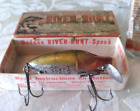 Heddon River Runt Spook Floater Fishing Lure  box and papers VINTAGE