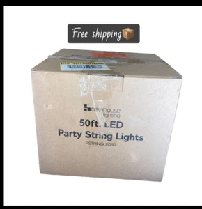 Neu-Newhouse Beleuchtung Innen/Außen 50 Fuß LED Außen Lichterkette - Bild 1 von 3