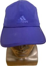 Blue And Gray Light Weight Adidas Climalite Hat Trefoil Logo