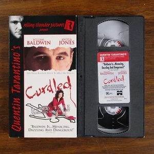 Curdled (1996) - VHS Dark Comedy - Quentin Tarantino - NEAR PERFECT CONDITION - Picture 1 of 7