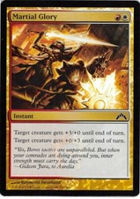 Martial Glory *FOIL Common* Magic MtG x1 Gatecrash SP