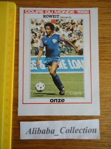 KARTENBLATT ELF SPANIEN 82 SPANIEN 1982 FUSSBALL ** KAMEL KUWAIT ** WM - Bild 1 von 2