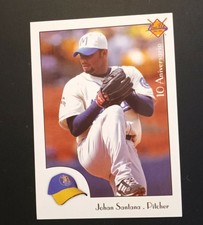 2002-03 Line Up Johan Santana VZ Magallanes BBC #17