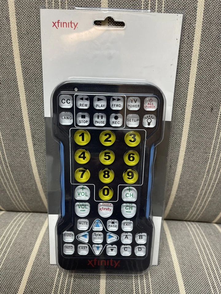 XFINITY LARGE BUTTON Remote Control for XFINITY & Comcast Set-Top Boxes NEW - Image 1 of 2