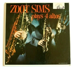 Zoot Sims plays 4 altos jazz blues George Handy Totah LP 1957 Am-Par ABC 198 VG+ - Picture 1 of 9