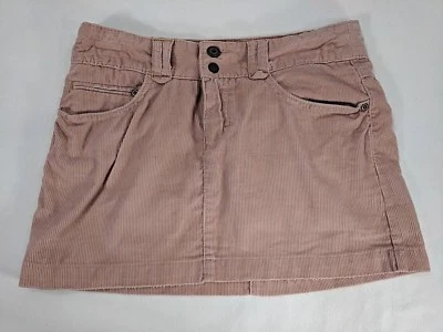 AMERICAN EAGLE OUTFIITERS womens rose distressed corduroy skirt  size 2 NWOT - Image 1 of 4