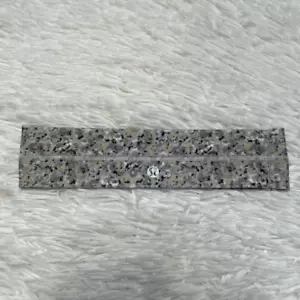 Lululemon Luxtreme Training Headband Sweatband Grey Silicone Non Slip Grip - Picture 1 of 5
