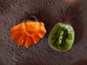 1963 Green Treasure Craft Hawaii Aschenbecher & Schmuckschale in Ananasform - Bild 1 von 9