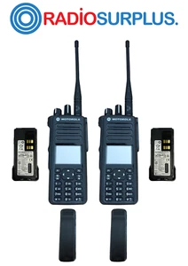 2 x Motorola XPR7550E UHF Radio AAH56RDN9RA1AN, Antenna & Battery only - Picture 1 of 4