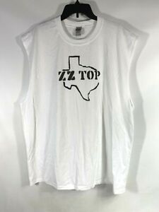 ZZ Top Sleeveless Shirt 2020 Tower Top Tours Gildan 2XL XXL