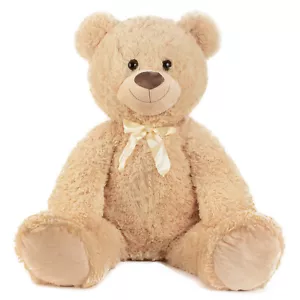 Riesen Teddybär Kuschelbär XXL 100 cm groß Plüschbär Kuscheltier weich - Bild 1 von 9