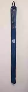 "FLAG POLE BAG" nylon canvas Navy Blue (50"x3.5") carry hold strong strap storag - Picture 1 of 4