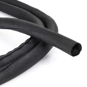 Lote de gestión de cables/malla tejida manga dividida telar de cables arnés automático cable de alimentación - Imagen 1 de 18