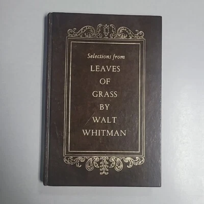 Selections from Leaves of Grass Walt Whitman Poetry Avenel Crown Publishers 1961 - Image 1 of 4
