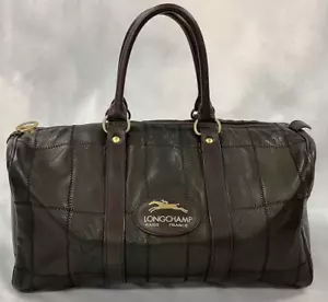Longchamp Boston Bag Brown Super Soft Leather: I mean SOFT! Really Impressive - Picture 1 of 24