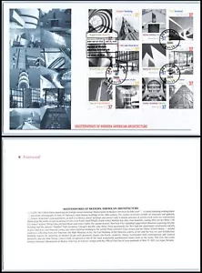 2005 Masterworks of Modern American Architecture Sc 3910 block of 12 Fleetwood - Picture 1 of 1