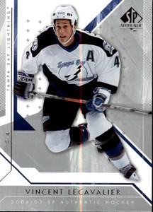 2006-07 SP Authentic Hockey #10 Vincent Lecavalier