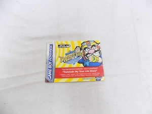 Gameboy Advance GBA Wario Ware Twisted! Instruction Manual Only - Foto 1 di 1