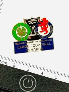 Pin final de la Copa de Seguros Cooperativa 2009 Celtic + Glassgow Rangers - Imagen 1 de 1