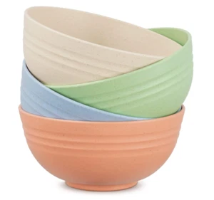 Chuboir Müslischalen, 4er Set, unzerbrechliche Frühstücksschalen, große Kapazität 24 O - Bild 1 von 7