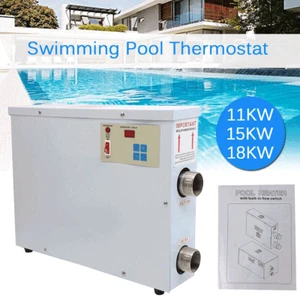 11KW 18KW Electric Swimming Pool Water Heater Thermostat Hot Tub 110V US STOCK - Picture 1 of 21