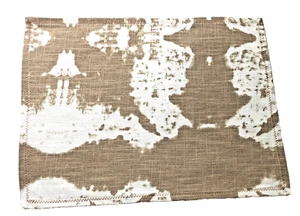 Tableau Tischsets 4er Set Aquarell Birke Beige & Weiß 100% Baumwolle 13 x 19 - Bild 1 von 6