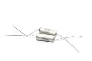 Pair of West-Cap Paper Capacitor type CQ08A1, 0.0068 μF / 400 V, Tube Amp, NOS - Picture 1 of 5