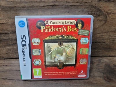 Professor Layton and Pandora's Box (Nintendo DS, 2009) UK PAL - Image 1 of 3