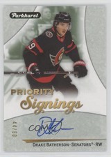 2023 Upper Deck Spring Expo Parkhurst Priority Signings /50 Drake Batherson Auto
