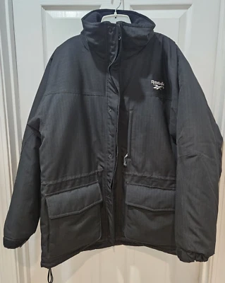 REEBOK OUTDOOR Impermeable Invierno Chaqueta Parka Abrigo Pesado Grueso Para Hombre L Foto 1 de 4